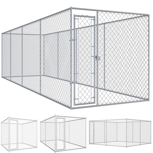 Large outdoor dog kennel - outdoor,