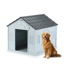 Dog Kennel Grey Dog Kennel