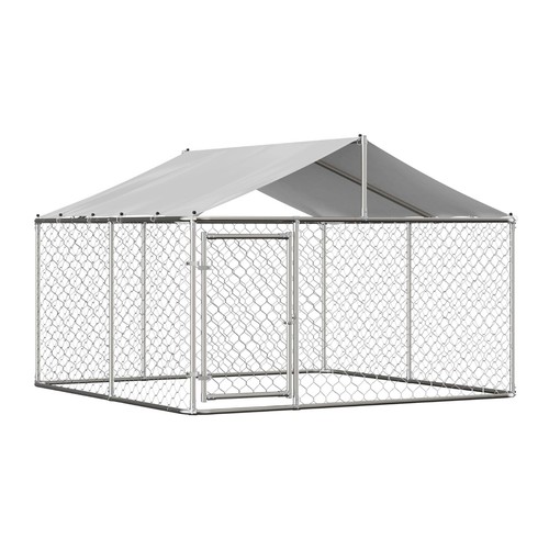 Heavy duty metal dog kennel - duty,