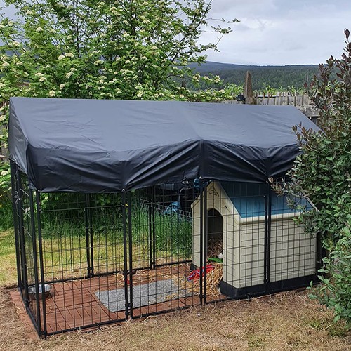 Heavy duty large dog kennel - large,
