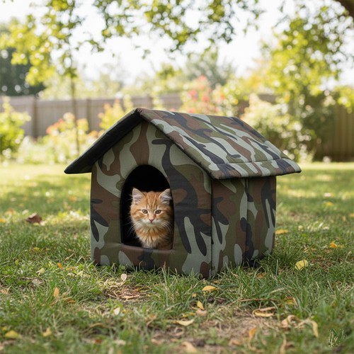 Waterproof outdoor pet - waterproof, house