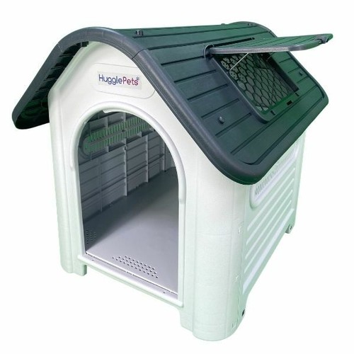 Plastic dog kennel - plastic,