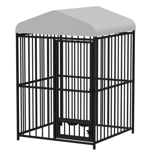 6 ft dog kennel - 4,