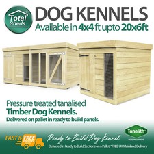 Dog Kennel And Run Full