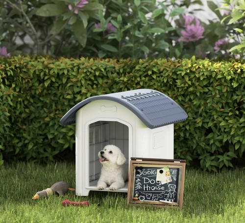 Pawhut outdoor dog kennel - pawhut, with
