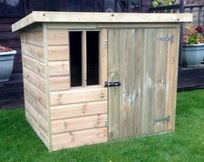 4x4 Wooden Dog Kennel Pressure