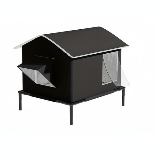 Insulated cat house - insulated, all-year