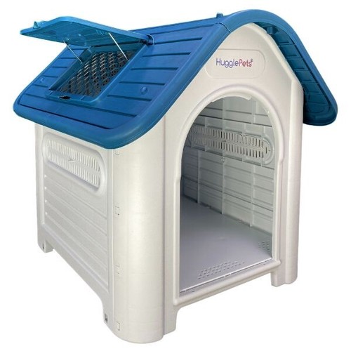 Hugglepets plastic dog kennel - dog,
