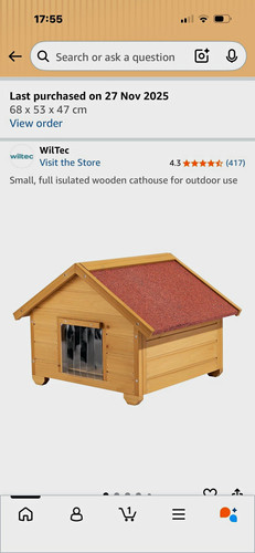Wiltec insulated wooden - insulated,